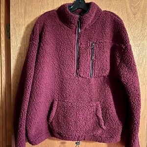 No Boundaries Sherpa Quarter-Zip Pullover